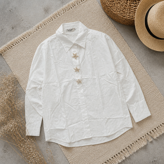 CHEMISE BLANCHE Etoilé Paris & Moi
