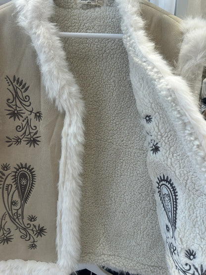 VESTE sans manche MELYA FOURRURE