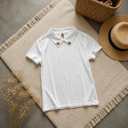 POLO BLANC