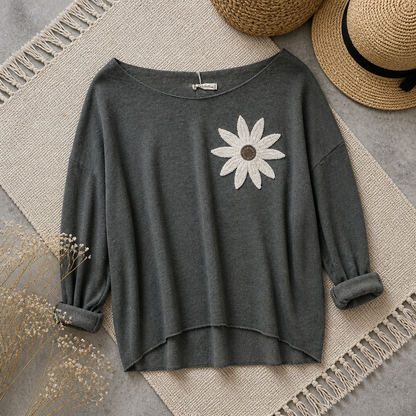 PULL MARGUERITE VERT