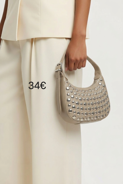 SAC A MAIN OU BANDOULIER "Disco "