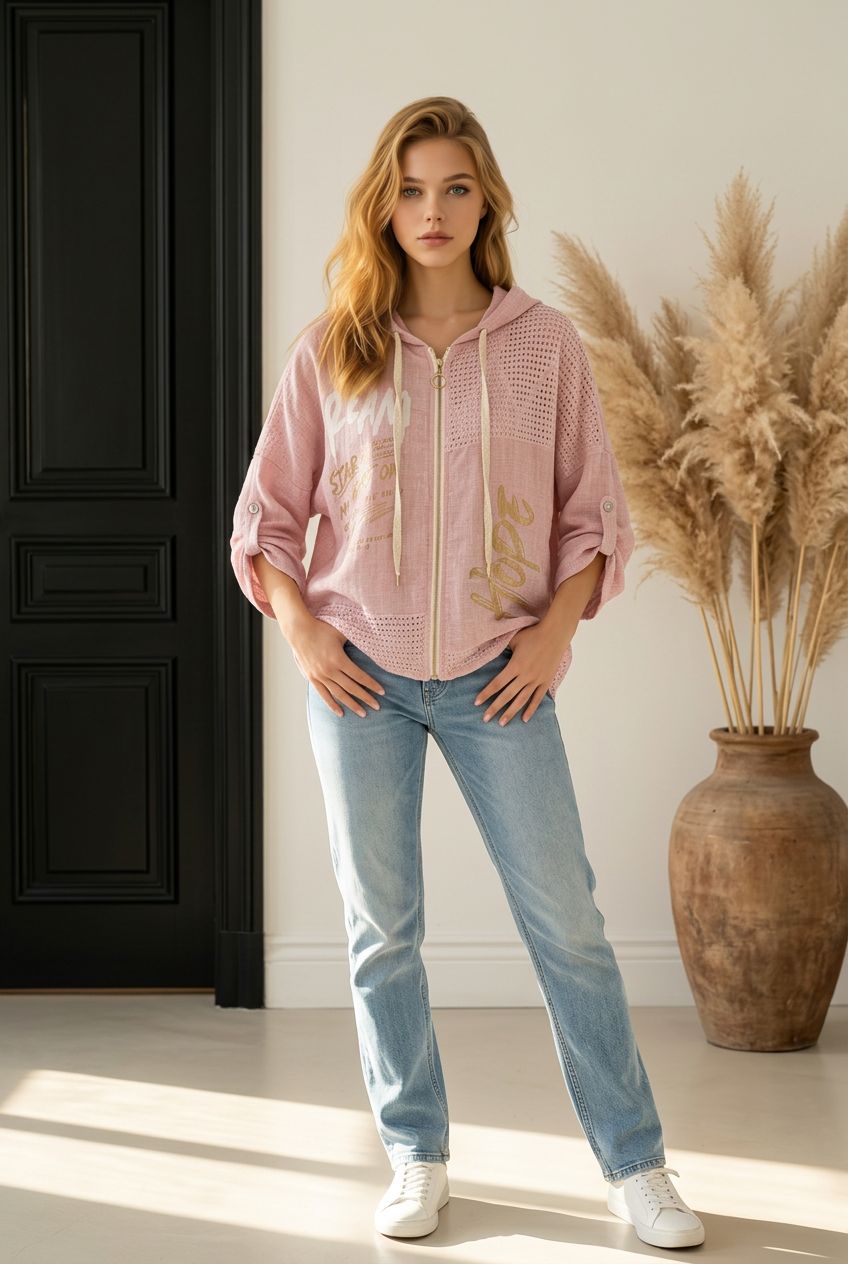 VESTE LEGERE miss azure ROSE